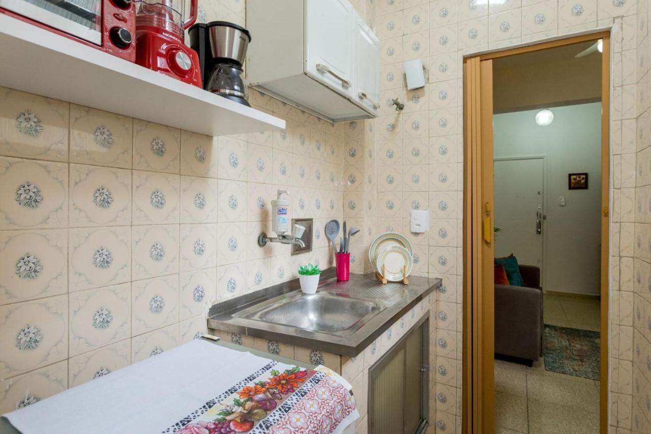 Conforto E Relax, Caminhando Para A Praia De Copacabana, Quarto E Sala, Completo, Com Wi Fi, Cozinha, Ar Condicionado Rio de Janeiro Exterior foto