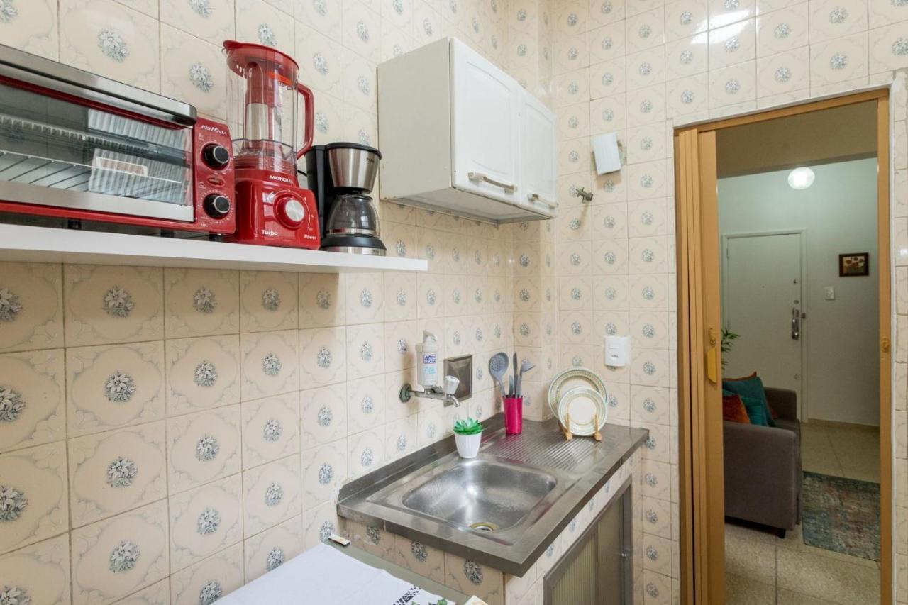 Conforto E Relax, Caminhando Para A Praia De Copacabana, Quarto E Sala, Completo, Com Wi Fi, Cozinha, Ar Condicionado Rio de Janeiro Exterior foto
